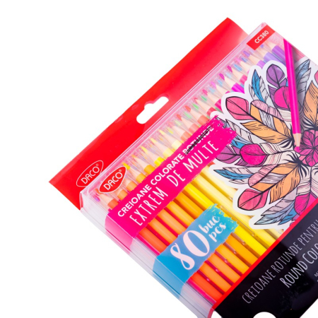 Creion color 80 culori DACO [1]