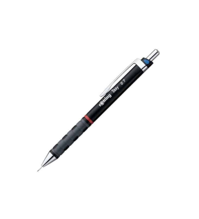 Creioane - Creion mecanic Rotring Tikky, 0.7 mm, corp negru