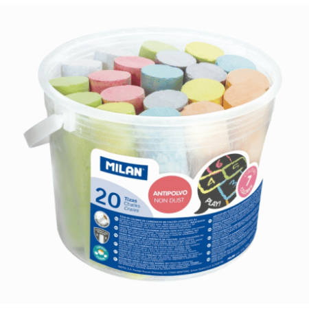 Rechizite Școlare - Creta asfalt 20/set MILAN