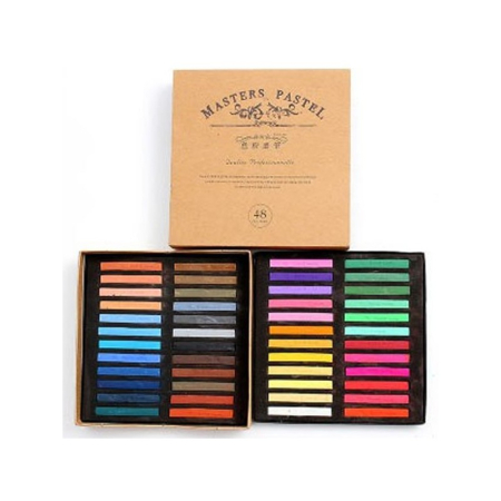 Cretă școlară - Creta Pastel Maries 48 culori