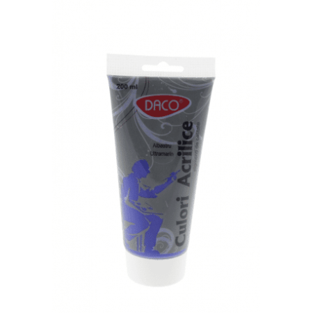 Materiale Pictura - Culori Acril 200ml DACO Albastru Ultramarin