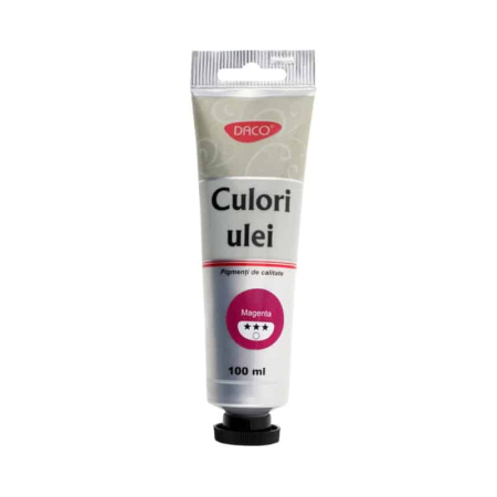 Culori Ulei - Culori Ulei 100ml Roz Magenta Daco