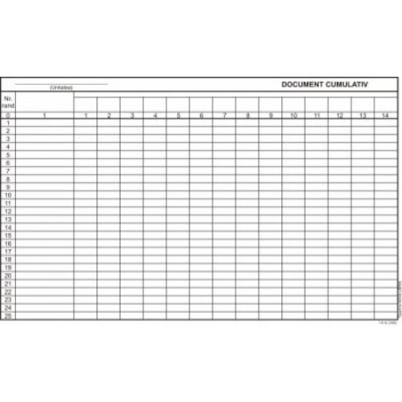 Registre & Formulare - Document cumulativ A4 orizontal