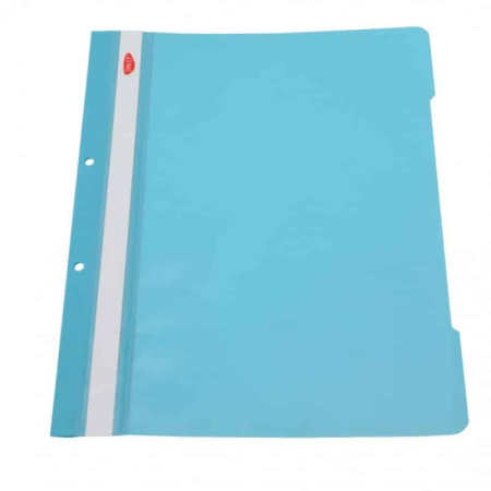 Dosare - Dosar plastic cu sina metalica Albastru Turcoaz