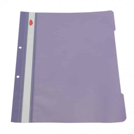 Dosare - Dosar plastic cu sina metalica Mov