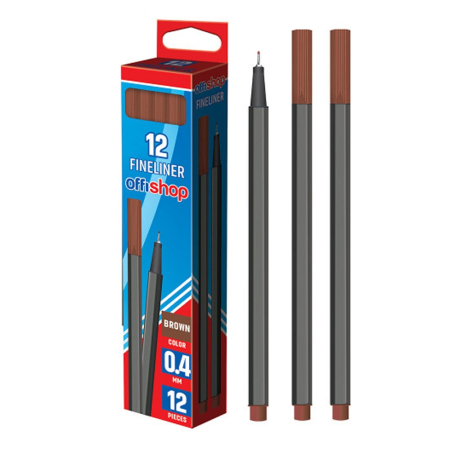 Pixuri - Fineliner maro, 0.4mm- OFFISHOP