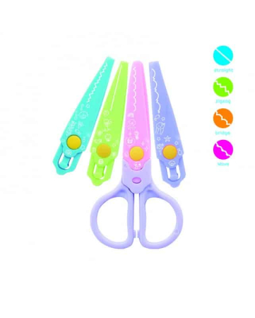 Foarfeca creativa cu 4 rezerve Keyroad Baby Line [1]