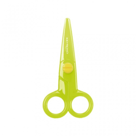 Foarfeca Keyroad Kids KR970962, 13.0cm, plastic, prescolari, diverse culori, blister [1]