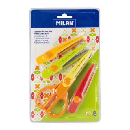Foarfeci școlare - Foarfeca Milan cu 4 profile