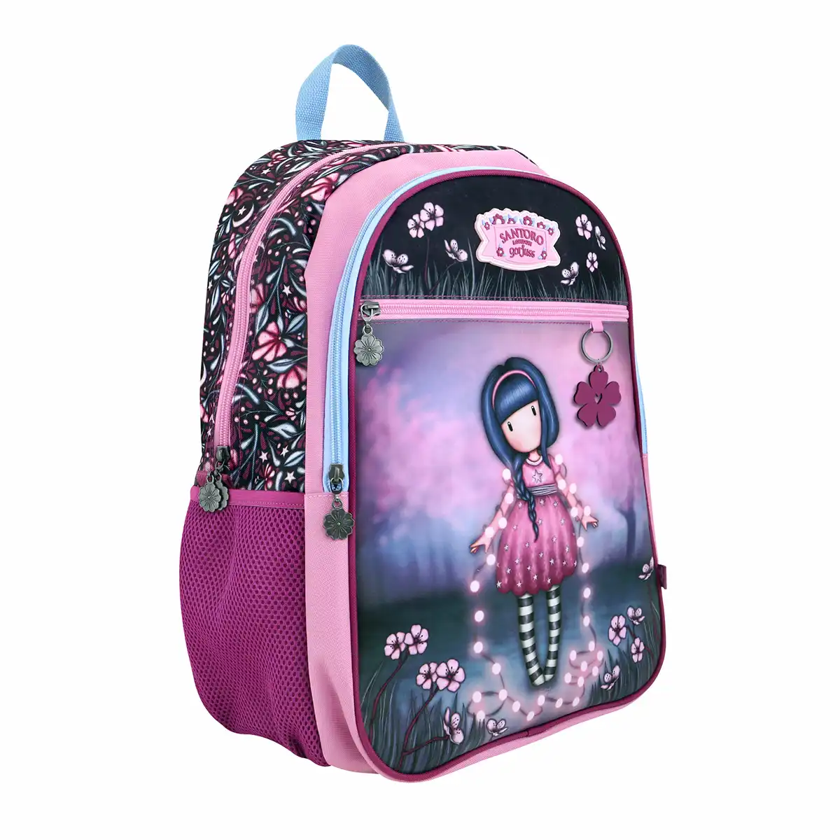 Rechizite Școlare - Ghiozdan Gorjuss, Fairy Dusk, 1 compartiment, 33x43x20 cm