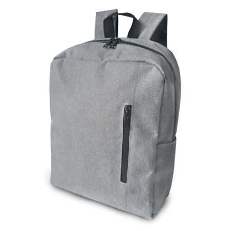 Genți și ghiozdane laptop - Ghiozdan Laptop Gri, 40x31x11 Offishop