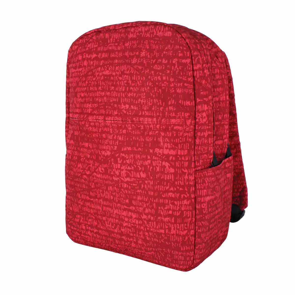 Rechizite Școlare - Ghiozdan monocrom Next Level 3 compartimente rosu 43x30x13CM