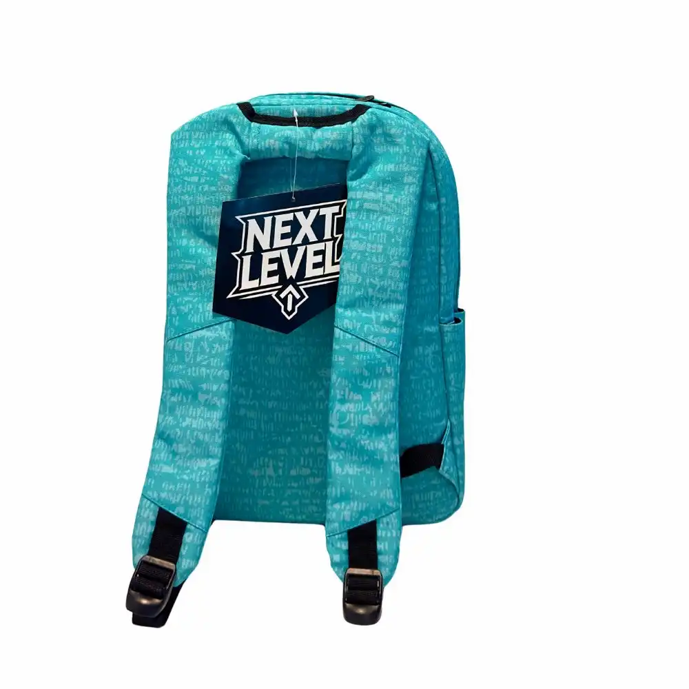 Ghiozdan monocrom Next Level 3 compartimente verde deschis 43x30x13 cm [1]