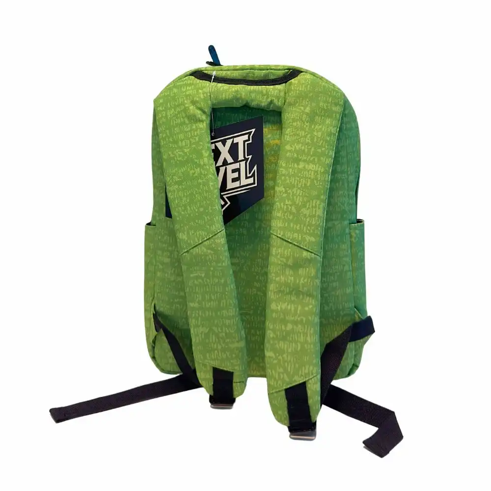 Rucsac monocrom Next Level 3 compartimente verde lime 43x30x13 [1]