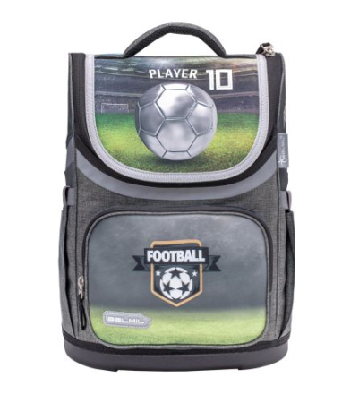 Ghiozdane - Ghiozdan neechipat mini, Football Player 10, 36x26x16 cm