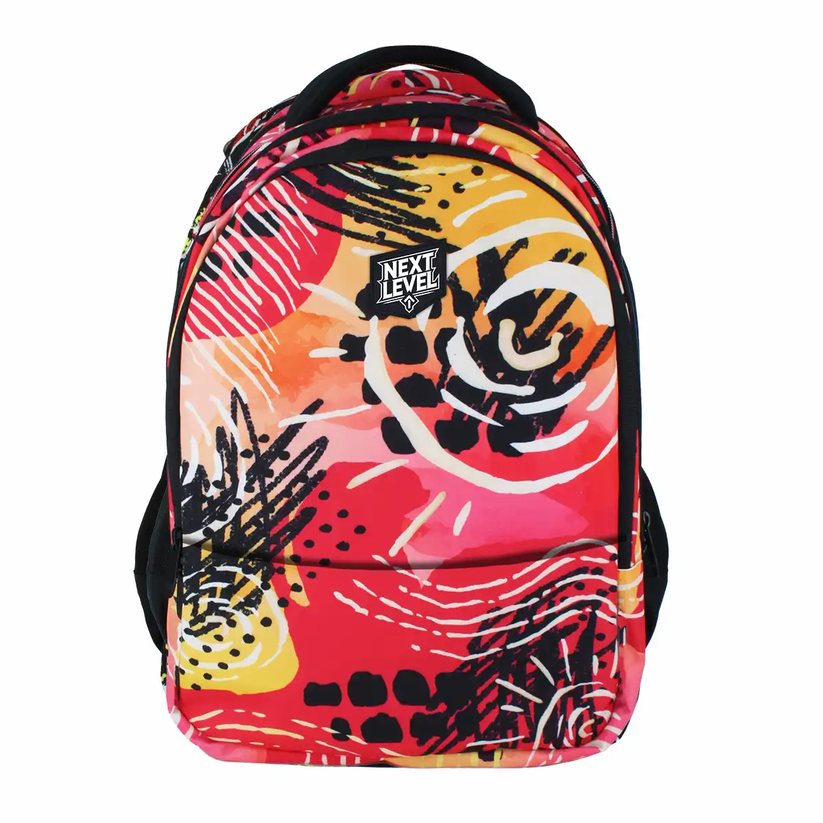 Rechizite Școlare - Ghiozdan Next Level 2 comp colectia Sunburn 48x33x20cm