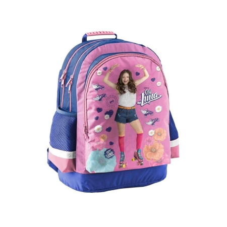 Rechizite Școlare - Ghiozdan Scolar Soy Luna 42cm Roz