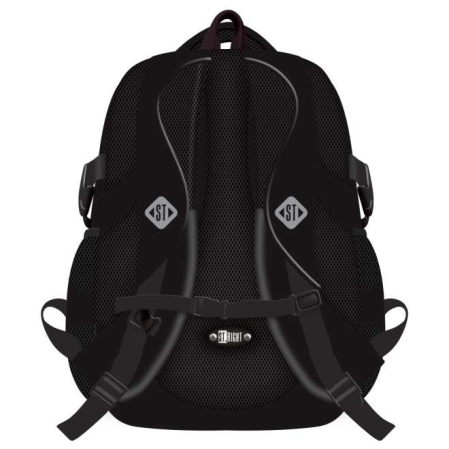 Ghiozdan St.Right, 4 compartimente, Chess Cats, 43 x 32 x 21 cm, [1]