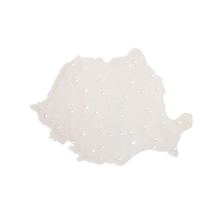 Sabloane plastic - Harta sablon mica ROMANIA - NEBO