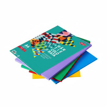 Hârtie copiator - Hartie colorata A4 80 g/mp 500 coli 5 culori HR800