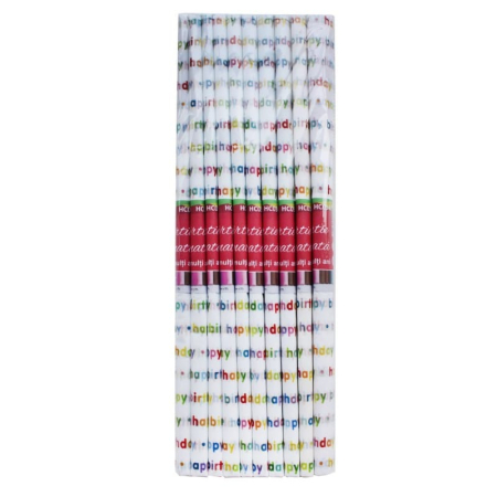 Hartie Creponata - Hartie Creponata Printata La Multi Ani Set/10 DACO