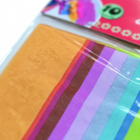 Hartie matase culori vii 10 coli, 10 culori DACO HR917 [0]