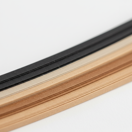 Creative și hobby - Hartie Quilling 30x0.5cm 200/set Natur DACO HR913