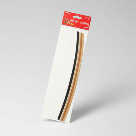 Hartie Quilling 30x0.5cm 200/set Natur DACO HR913 [2]