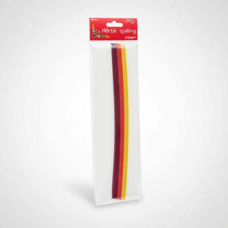 Hartie Quilling 30x0.5cm 200/set Papagal DACO HR911 [2]