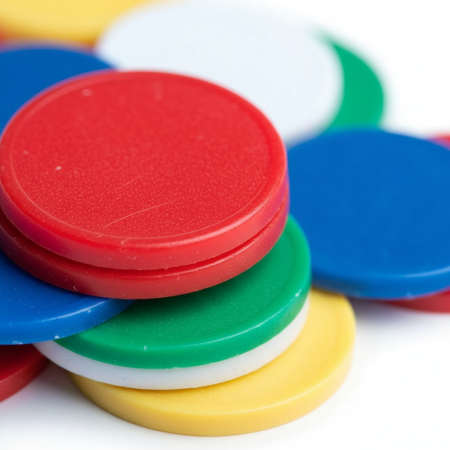 Jetoane din plastic pentru numarat si sortat [0]