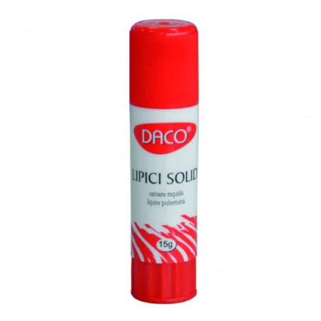 Aracet și Lipici Școlar - Lipici solid 15g PVP DACO