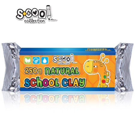 Lut pentru modelaj - Lut Modelaj Alb, 250 G - SC149 S-COOL