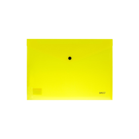 Mape - Mapa Plastic A4 Cu Capsa Galbena