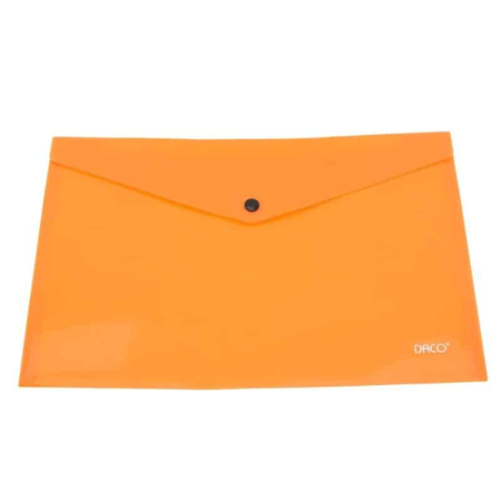 Mape - Mapa Plastic A4 Cu Capsa Portocaliu