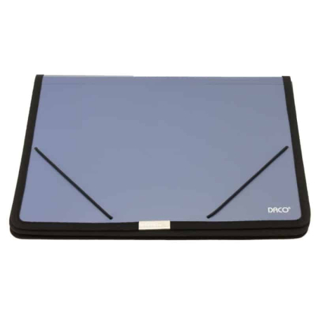 Mape - Mapa Plastic cu Elastic si Burduf Albastra