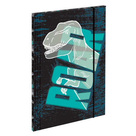 Mape - Mapa premium, efect holografic, Dino, inchidere cu elastic