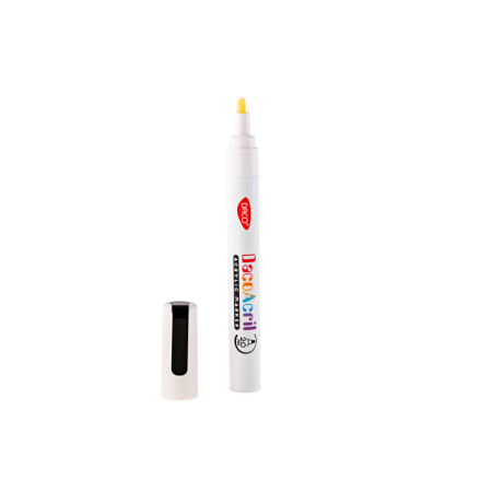 Markere acrilice - Marker Acrilic DACO, Alb