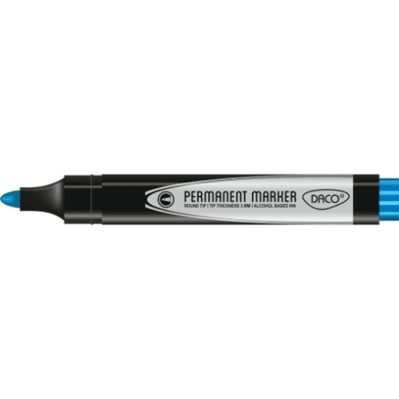 Markere permanente - Marker Permanent Albastru DACO MK130