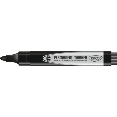 Instrumente de Scris - Marker Permanent Negru DACO MK130