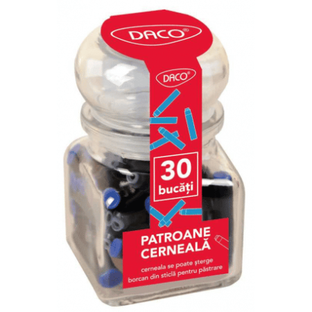 Patroane - Patron scurt, Ambalaj sticla, 30rezerve/set - Daco