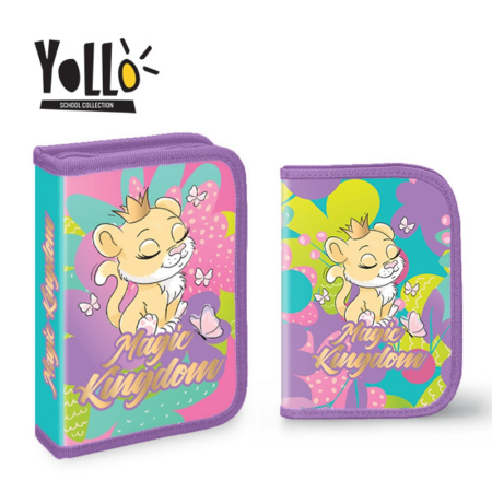 Penare - Penar echipat, 1 fermoar, 2 extensii, 30 piese, MAGIC KINGDOM 