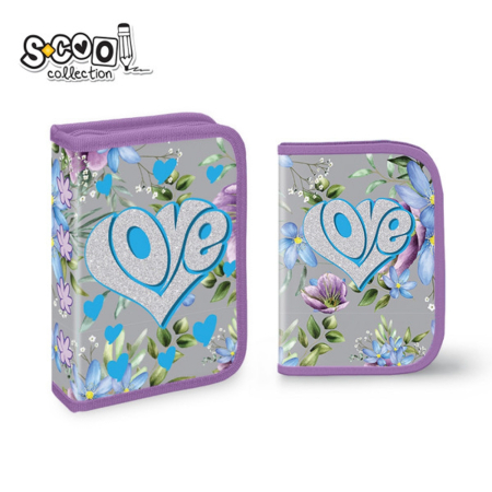 Penare - Penar echipat, 1 fermoar, 2 extensii, 32 piese, LOVE