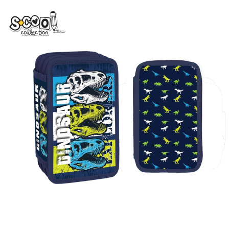 Penare - Penar echipat, 3 fermoare, 38 piese, DINOSAUR