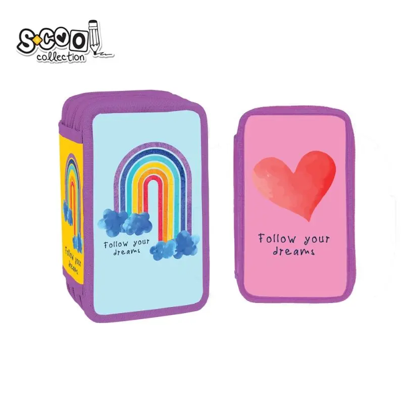 Penare - Penar echipat, 3 fermoare, 38 piese, Follow your Dreams