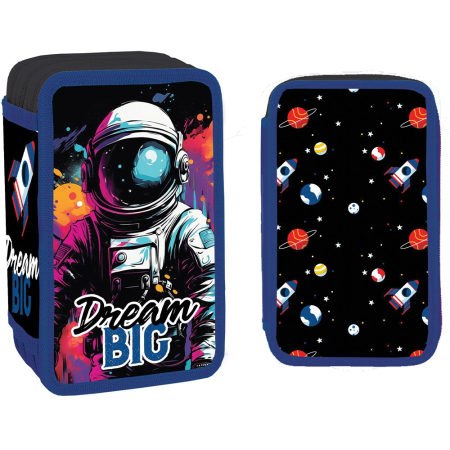 Penare - Penar echipat, 3 fermoare, 39 piese, DREAM BIG