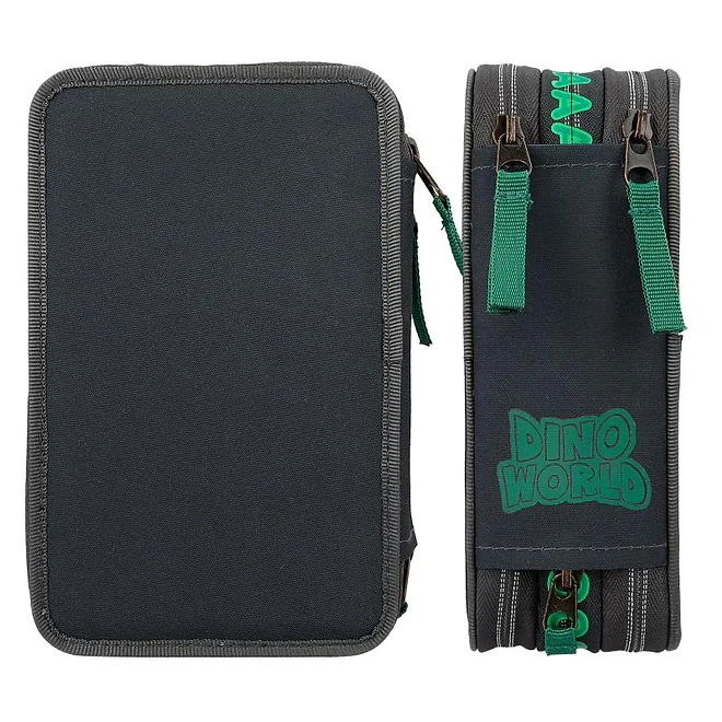 Penar triplu echipat 3D Verde Dino World [3]