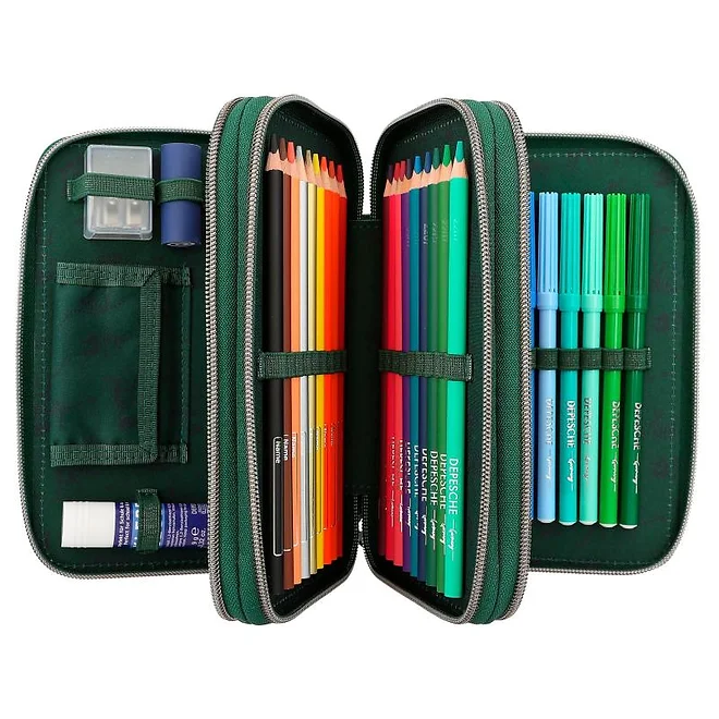 Penar triplu echipat T-Rex Verde Dino World [2]