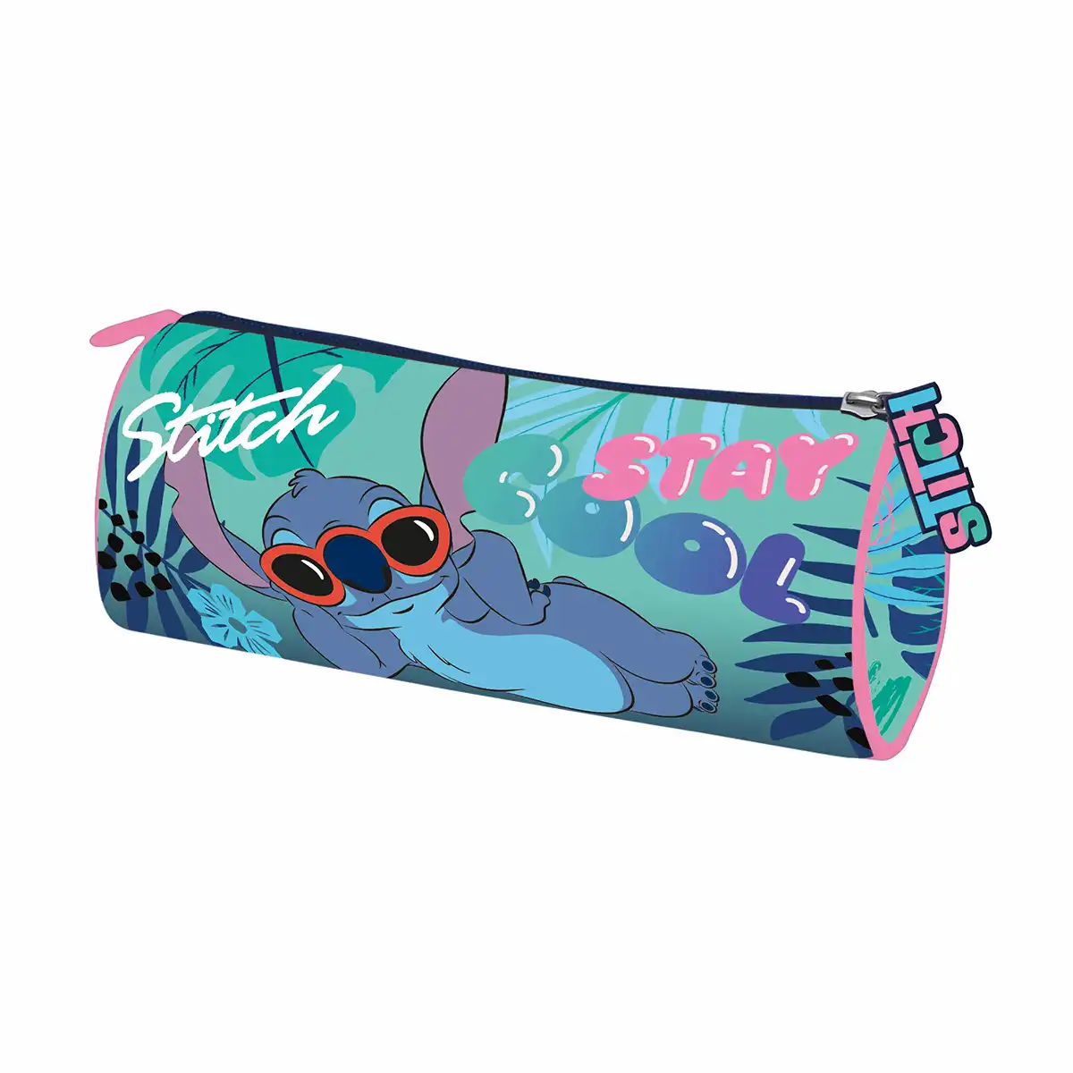 Penare - Penar tubular Majewski, Stitch Stay Cool, 1 compartiment