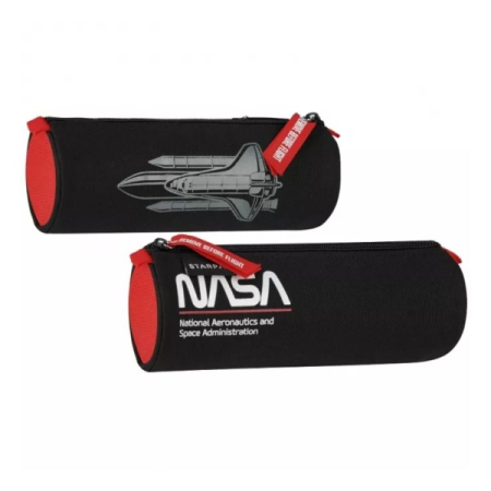 Penare - Penar tubular neechipat Starpak Nasa, 1 fermoar, 7.3x21.5x7.3cm