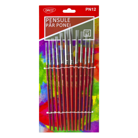 Pensule - Pensule Set 12 Par Ponei